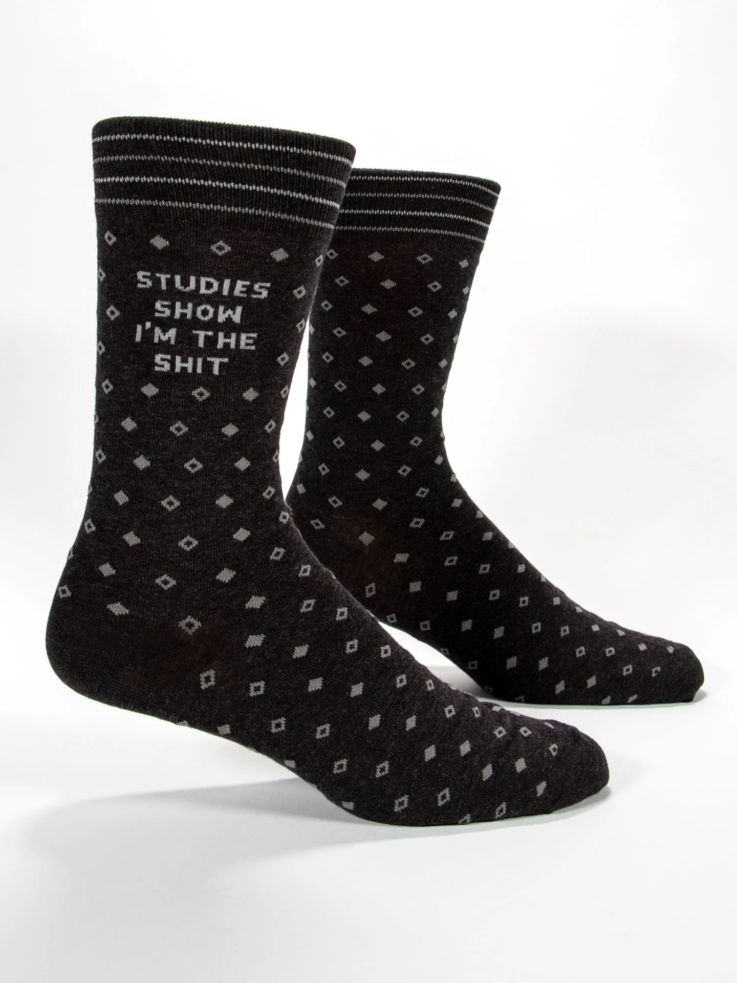 BLUQ Studies Show I'm The Shit Men's Crew Socks