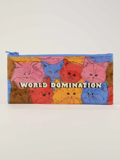 Blue Q Pencil Case - World Domination