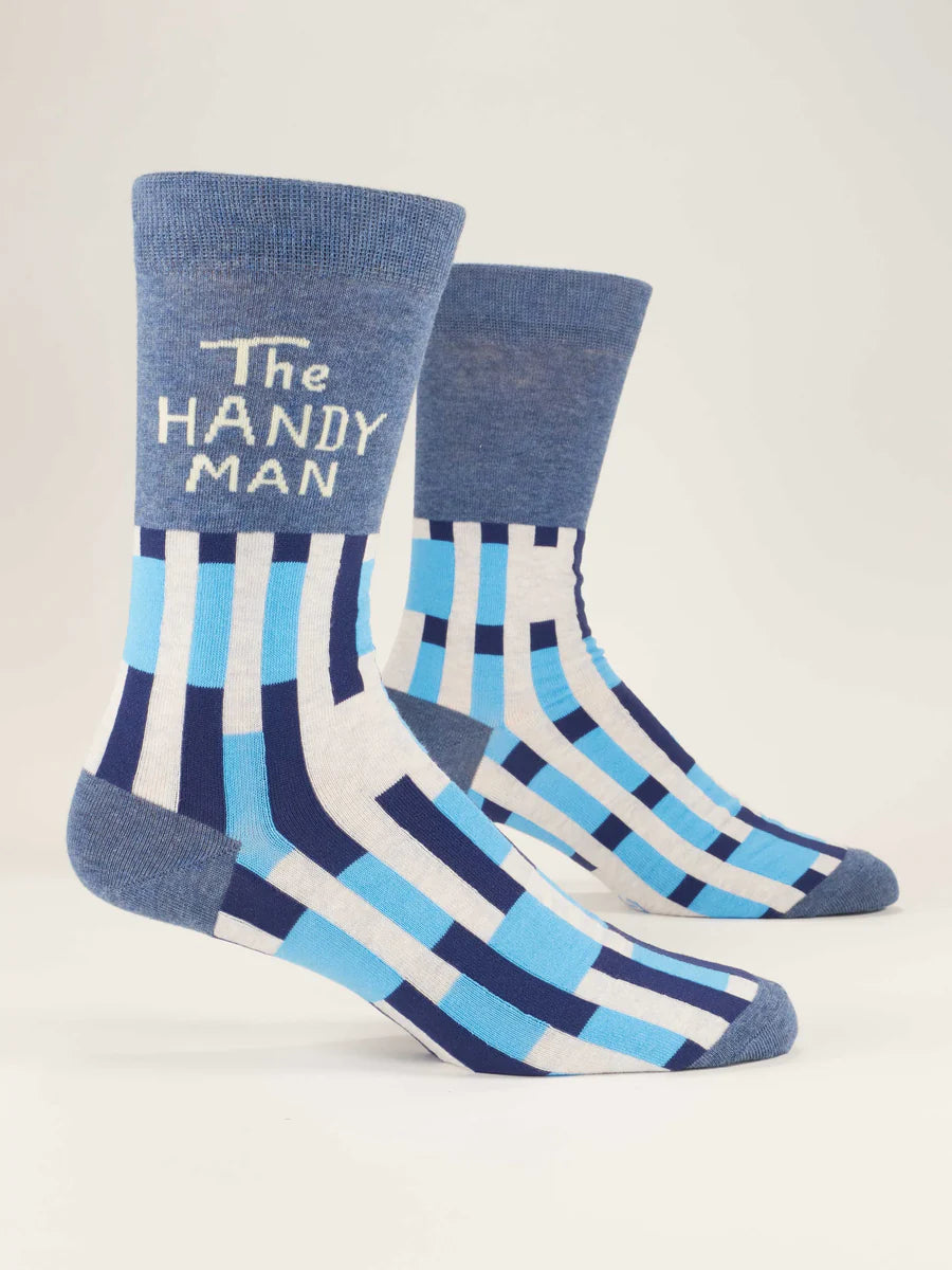 BLUQ The Handy Man Men's Crew Socks