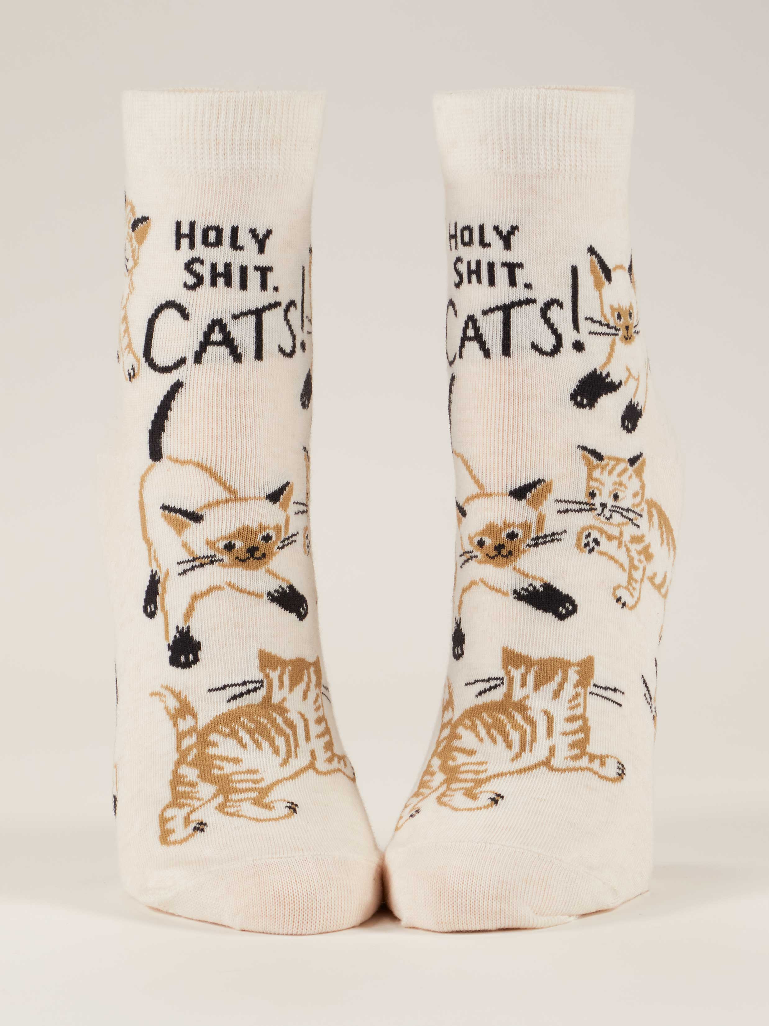 BLUQ Holy Shit. Cats! Women's Ankle Socks