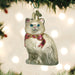 Old World Christmas Grey Himalayan Kitty Ornament    