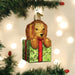 Old World Christmas Doodle Puppy Surprise Ornament