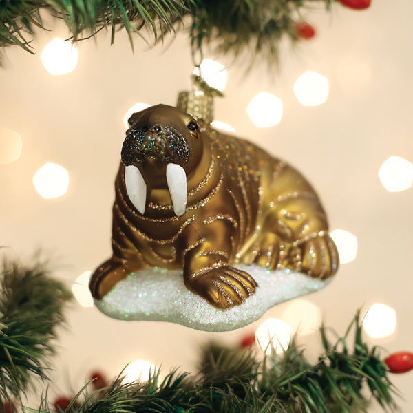Old World Christmas Walrus Ornament    