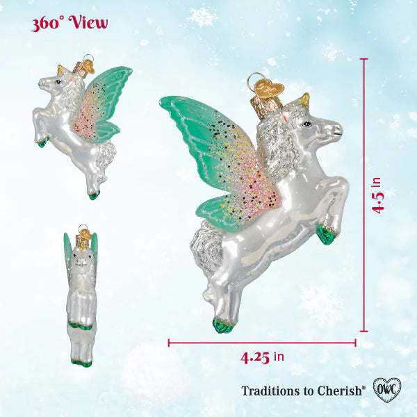 OWC Radiant Pegasus Ornament