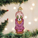 Old World Christmas Spa Dog Ornament