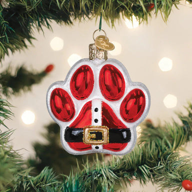 Old World Christmas Santa Paws Ornament