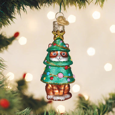 Old World Christmas Meowmas Tree Ornament