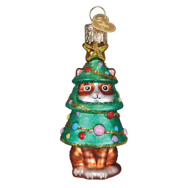 Old World Christmas Meowmas Tree Ornament