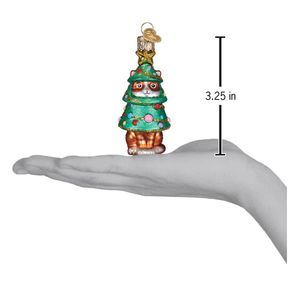 Old World Christmas Meowmas Tree Ornament