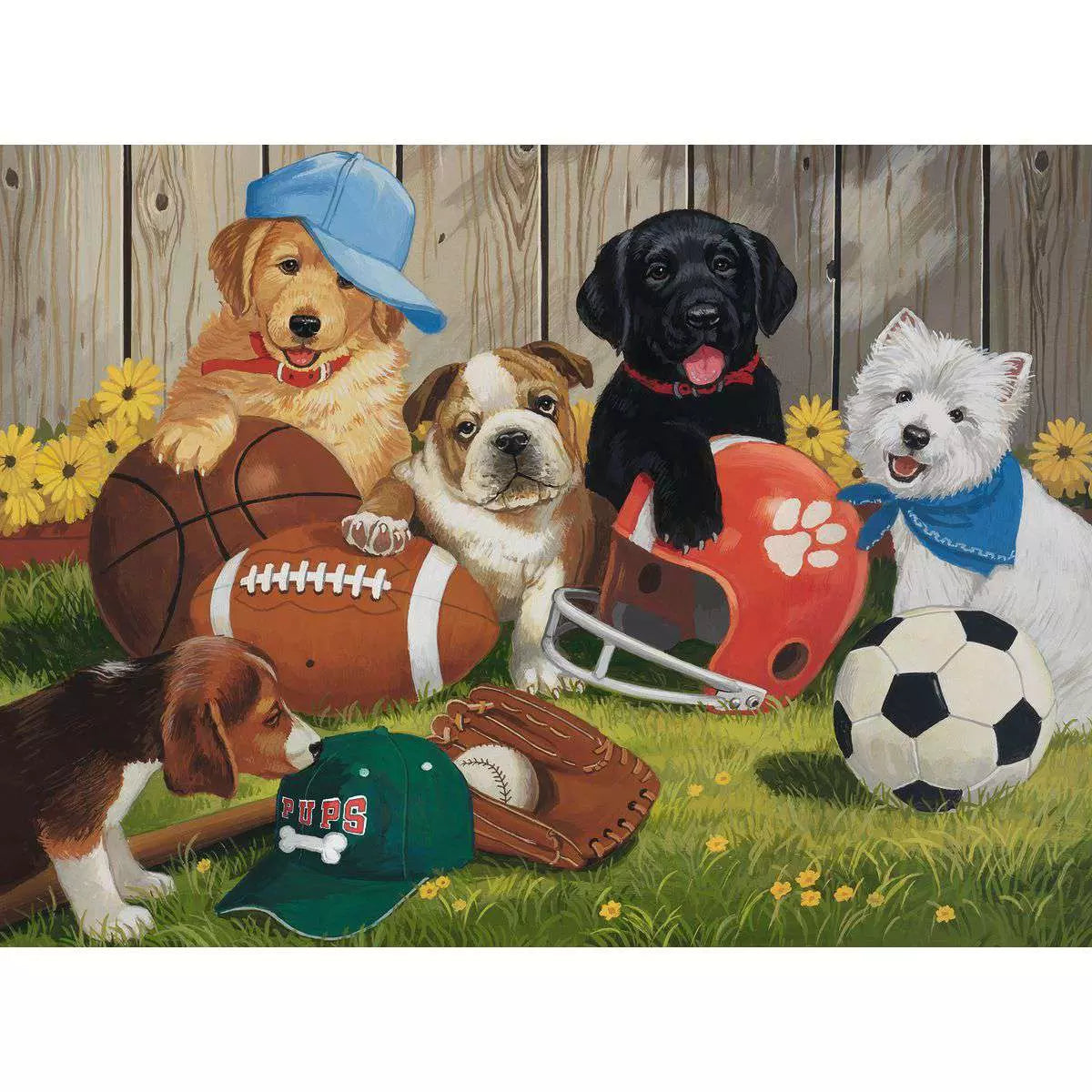 Lets Play Ball! 200 Piece Puzzle