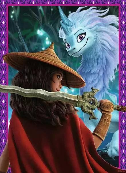 Disney The Adventures of Raya and Sisu 150 Piece Puzzle