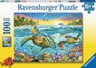 Swim With Sea Turtles 100 Piece Puzzle