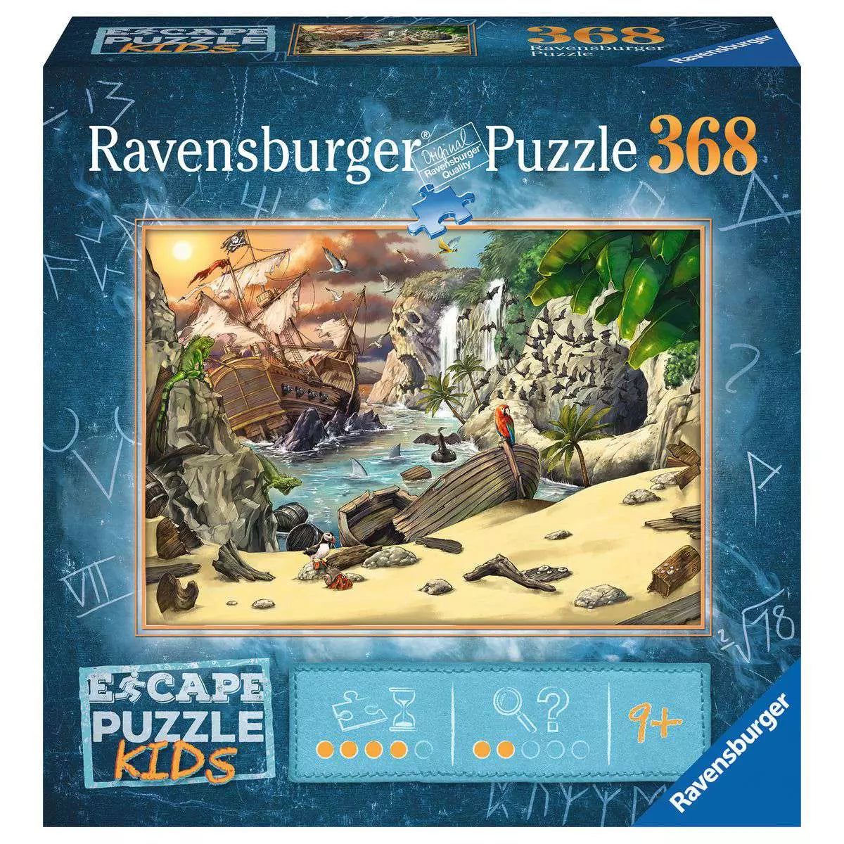 Pirates Peril 368 Piece Kids Escape Puzzle