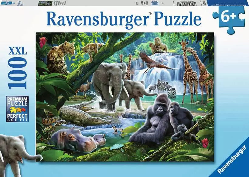 Jungle Animals 100 Piece Puzzle