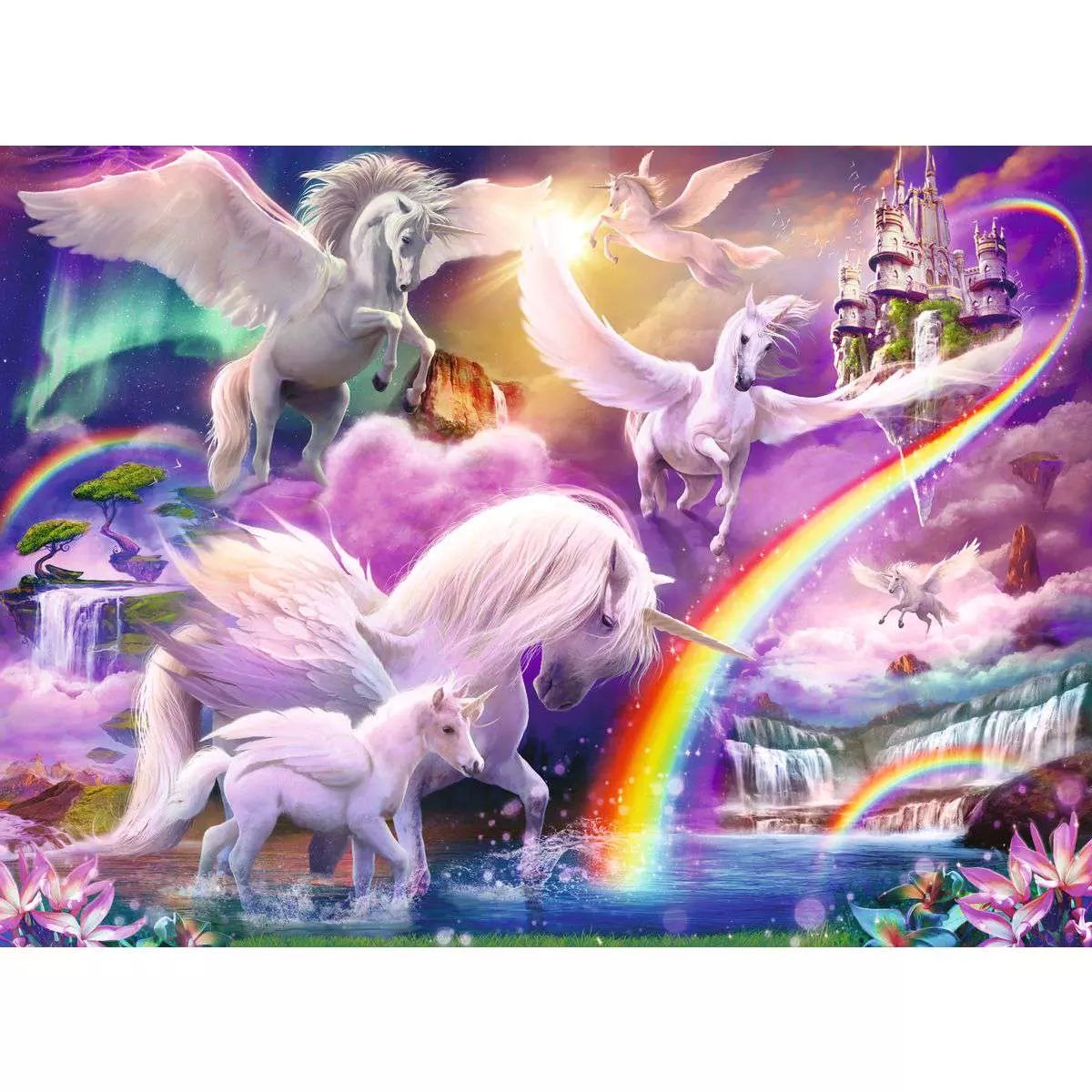 Pegasus Unicorns 100 Piece Puzzle