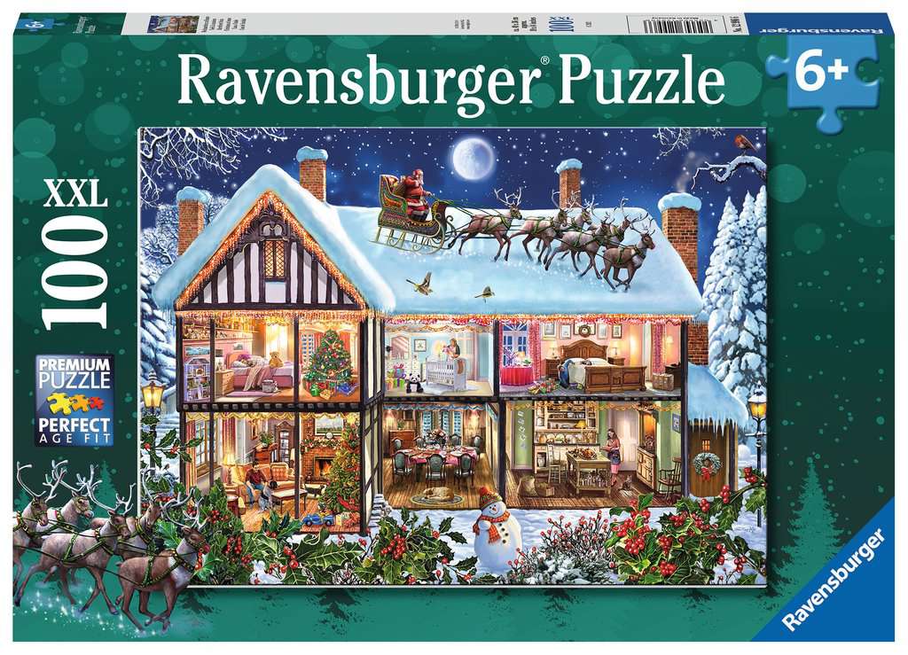 Christmas At Home 100 Piece Puzzle    