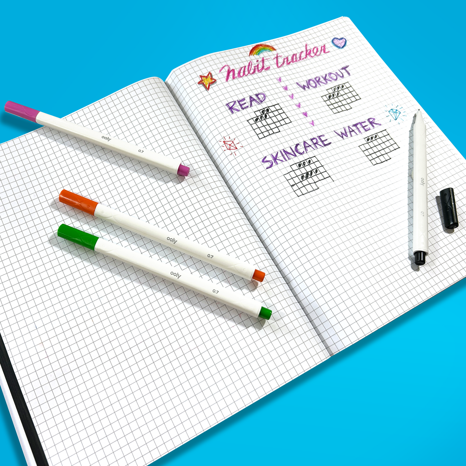 OOLY Seriously Fine Tip Markers - Set of 24