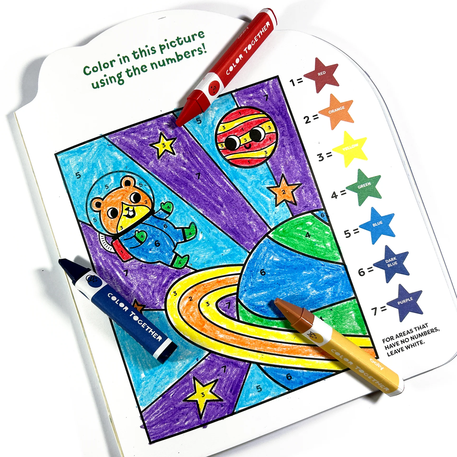 OOLY Color Together Triangular Crayons - Easy Grip - Set of 18