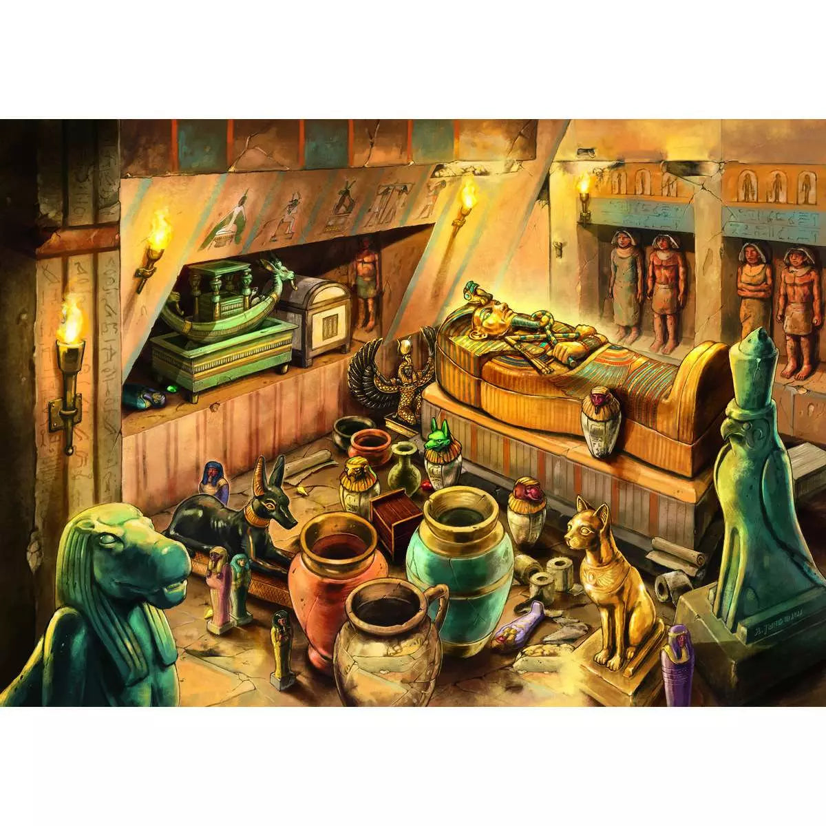 Ancient Egypt: Terror in the Tomb 368 Piece Escape Puzzle