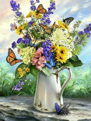 Butterfly Blossoms 36 Piece Large Format Puzzles To Remember