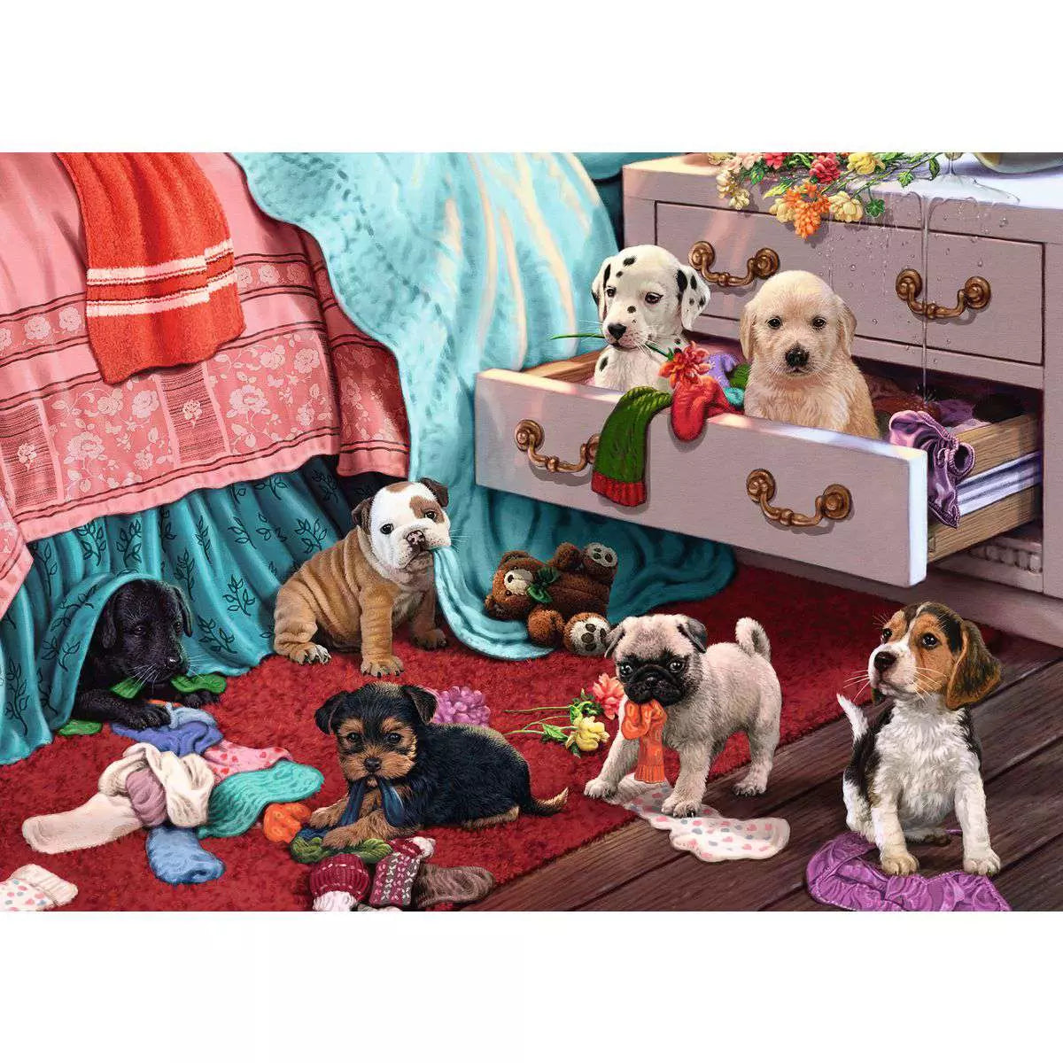 Mischief Makers 300 Piece Large Format Puzzle