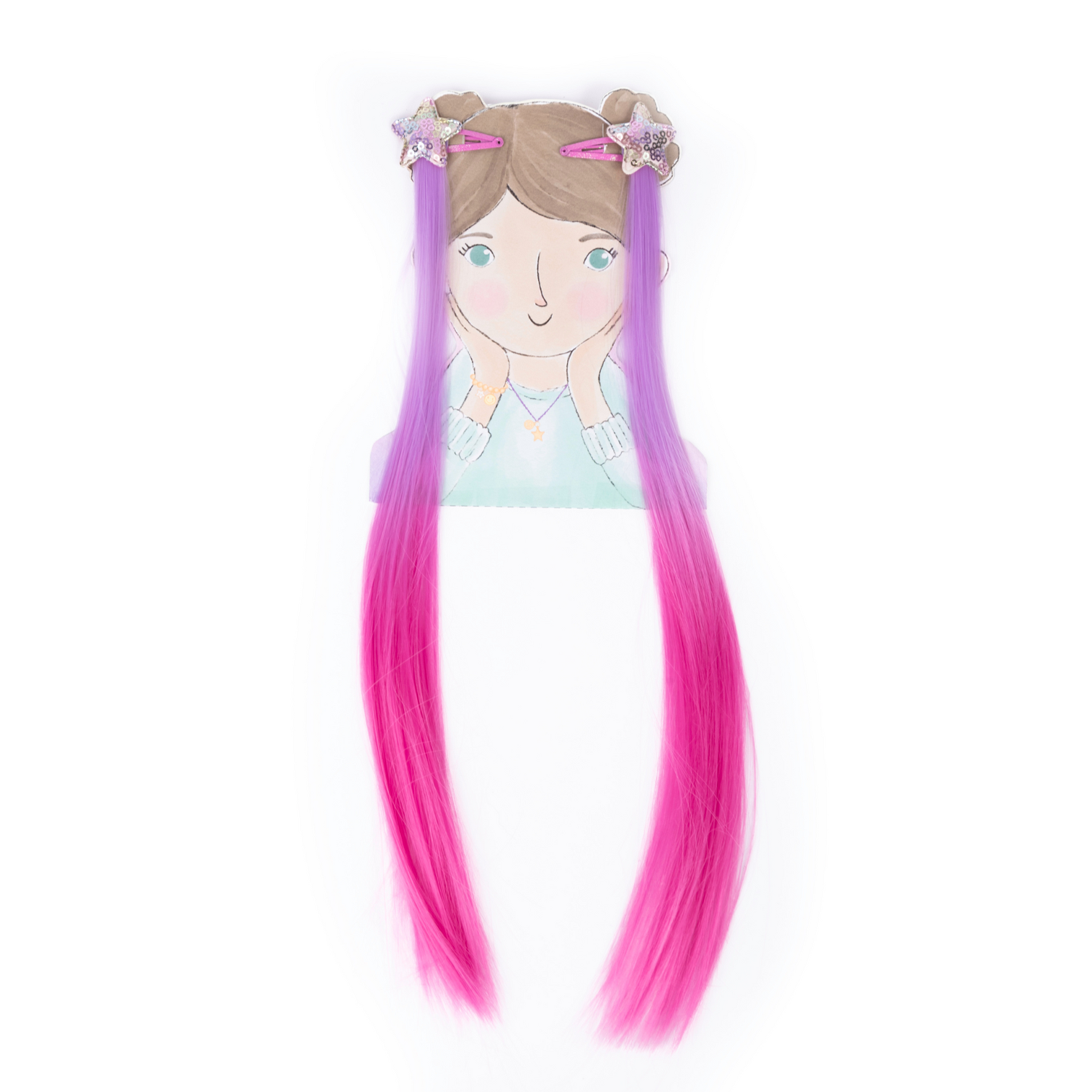 CE Rodeo Drive Multi Colour Clip In Extensions