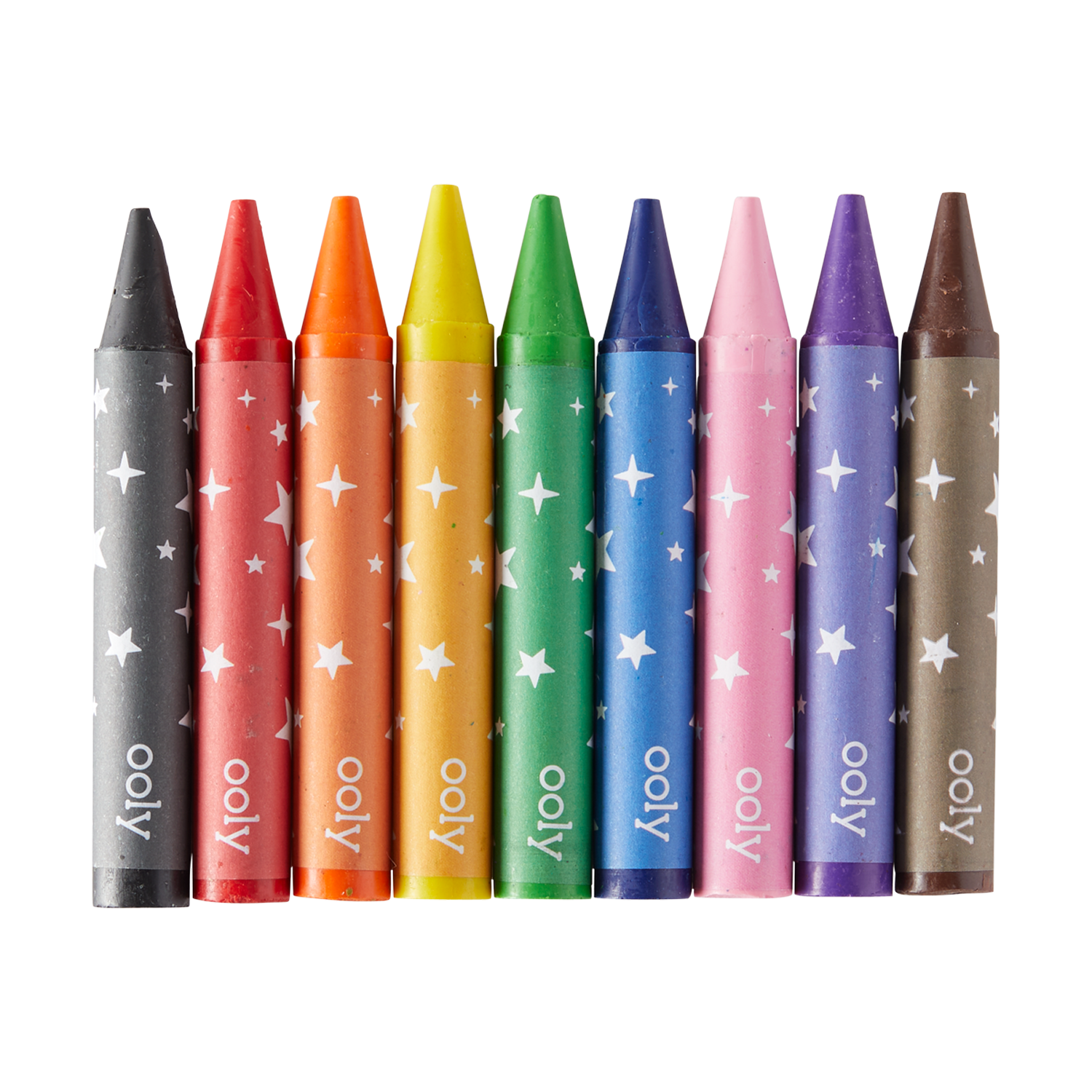 OOLY Carry Along! Coloring Book and Crayon Set - Sea Life - Set of 9 Crayons