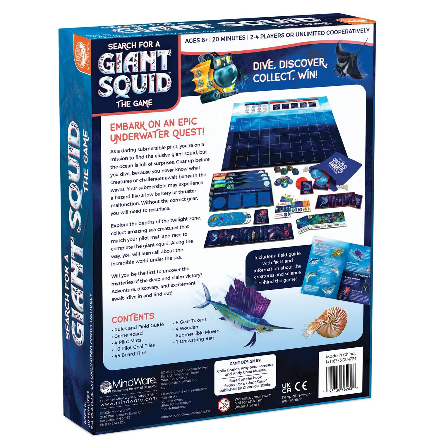 MIND Search for a Giant Squid: The Game