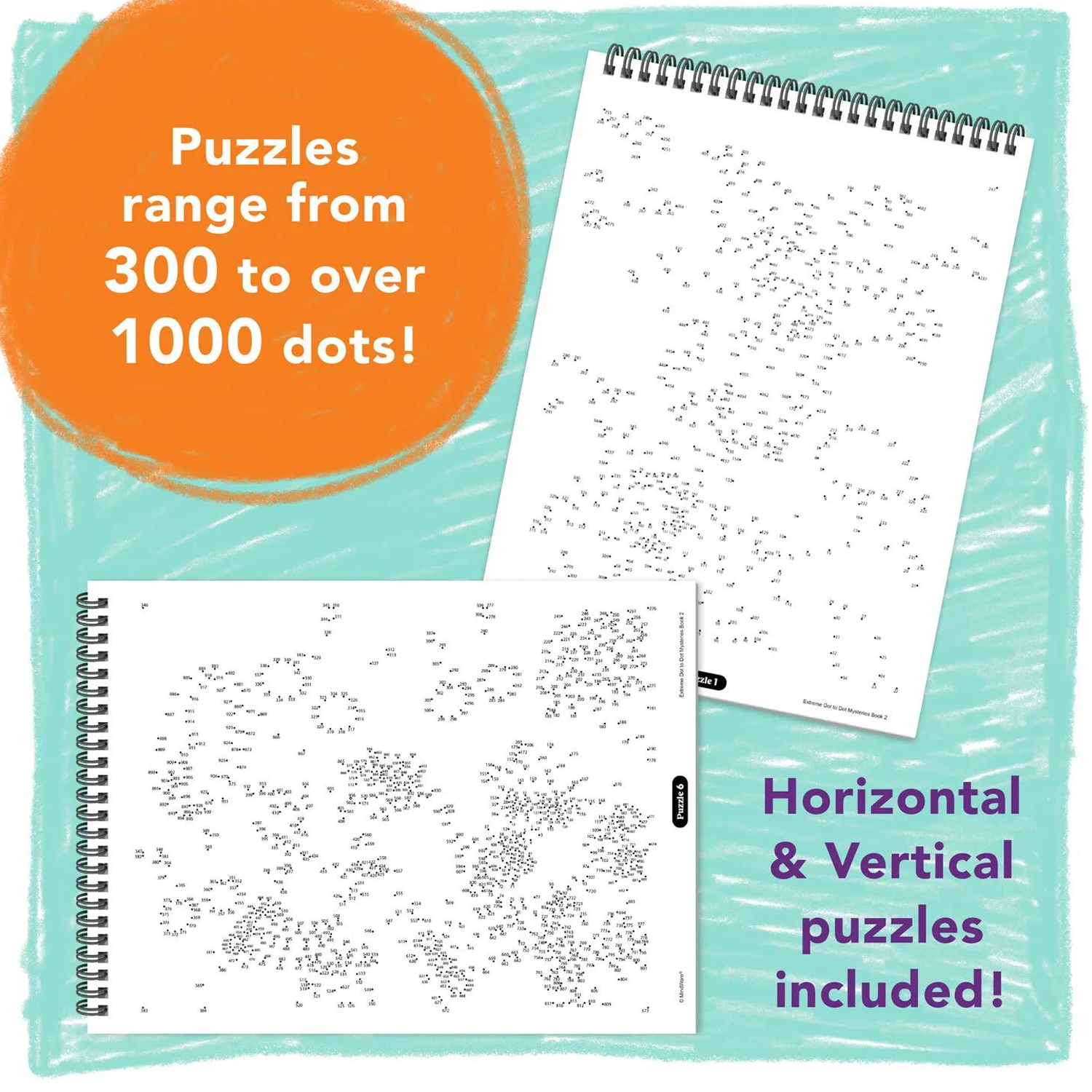 MIND Extreme Dot to Dot: Mysteries Book 2