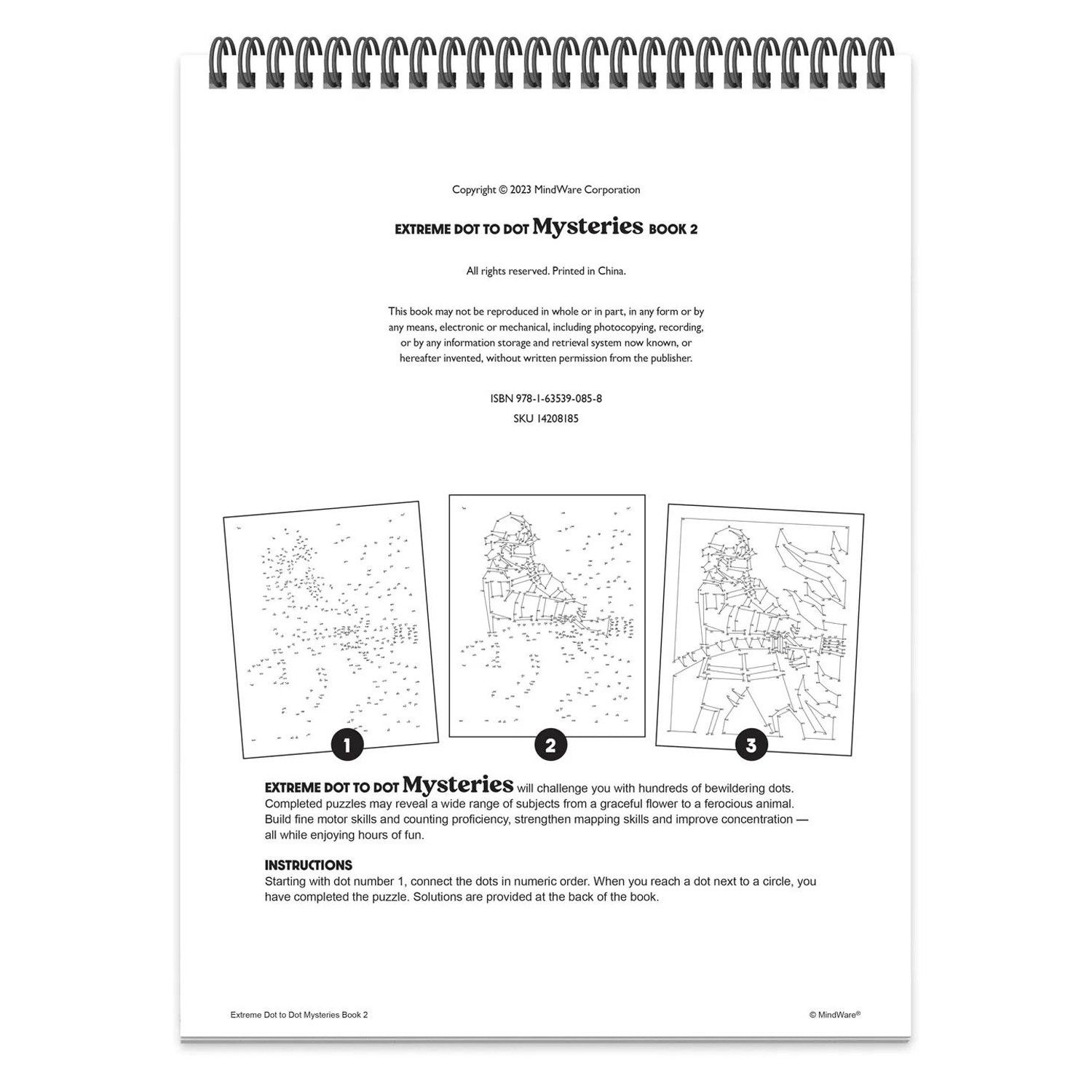 MIND Extreme Dot to Dot: Mysteries Book 2