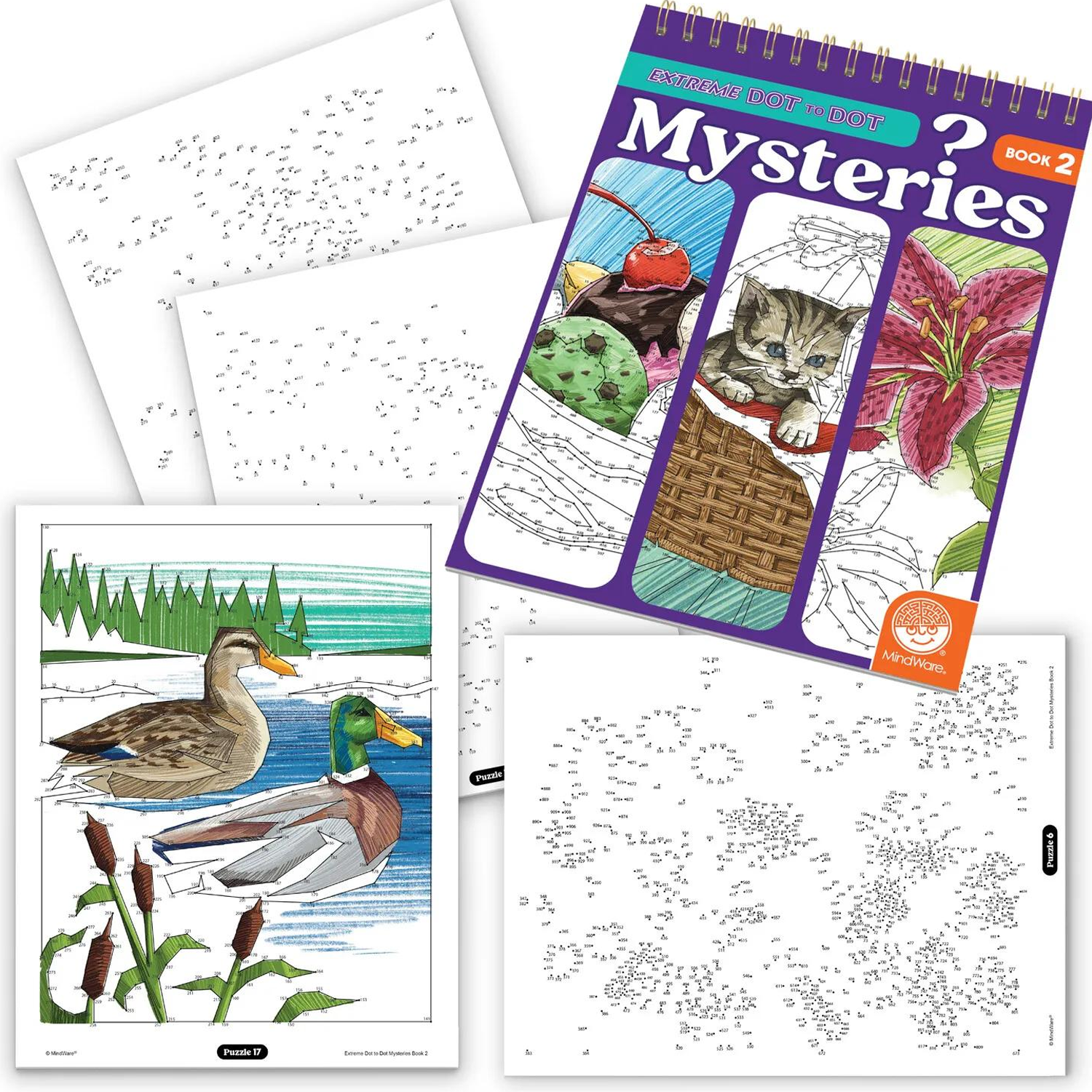 MIND Extreme Dot to Dot: Mysteries Book 2