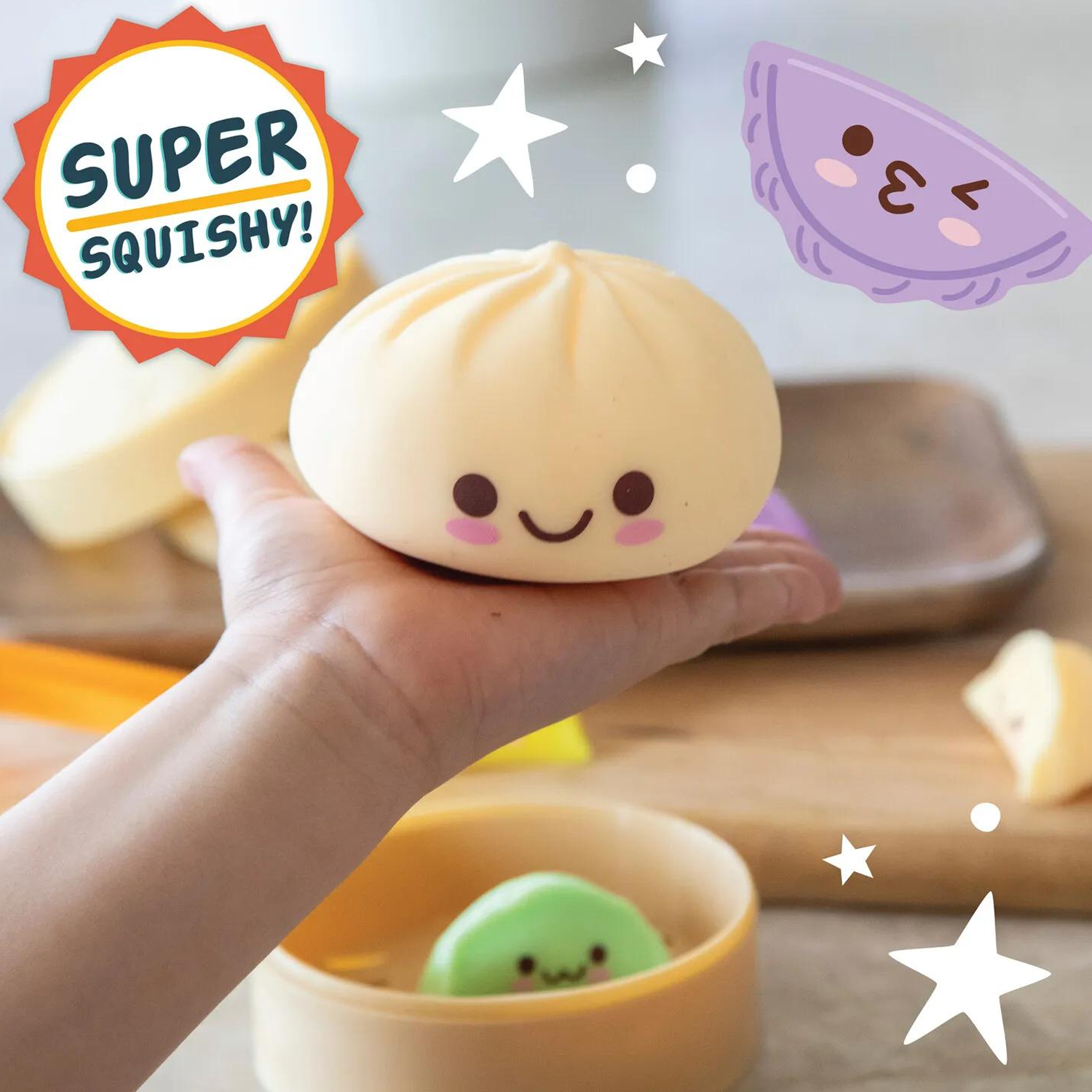 MIND Foodie Fidgets - Squishy Bao Bun and Dumplings