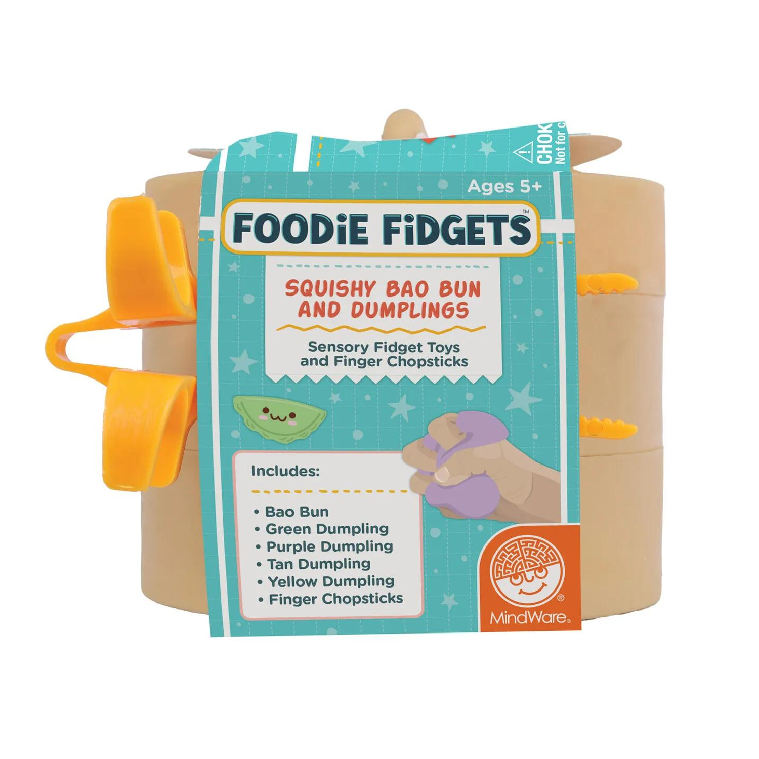 MIND Foodie Fidgets - Squishy Bao Bun and Dumplings