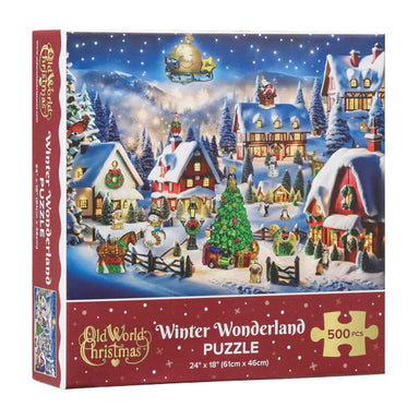 Old World Christmas Winter Wonderland 500 Piece Puzzle