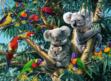 Koalas In A Tree 500 Piece Puzzle    