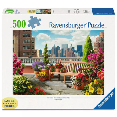 Rooftop Garden 500 Piece Large Format Puzzle