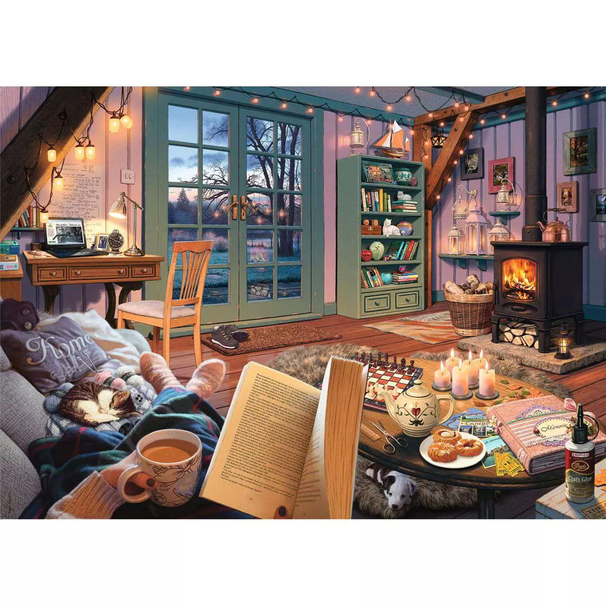 Cozy Retreat 500 Piece Large Format Puzzle