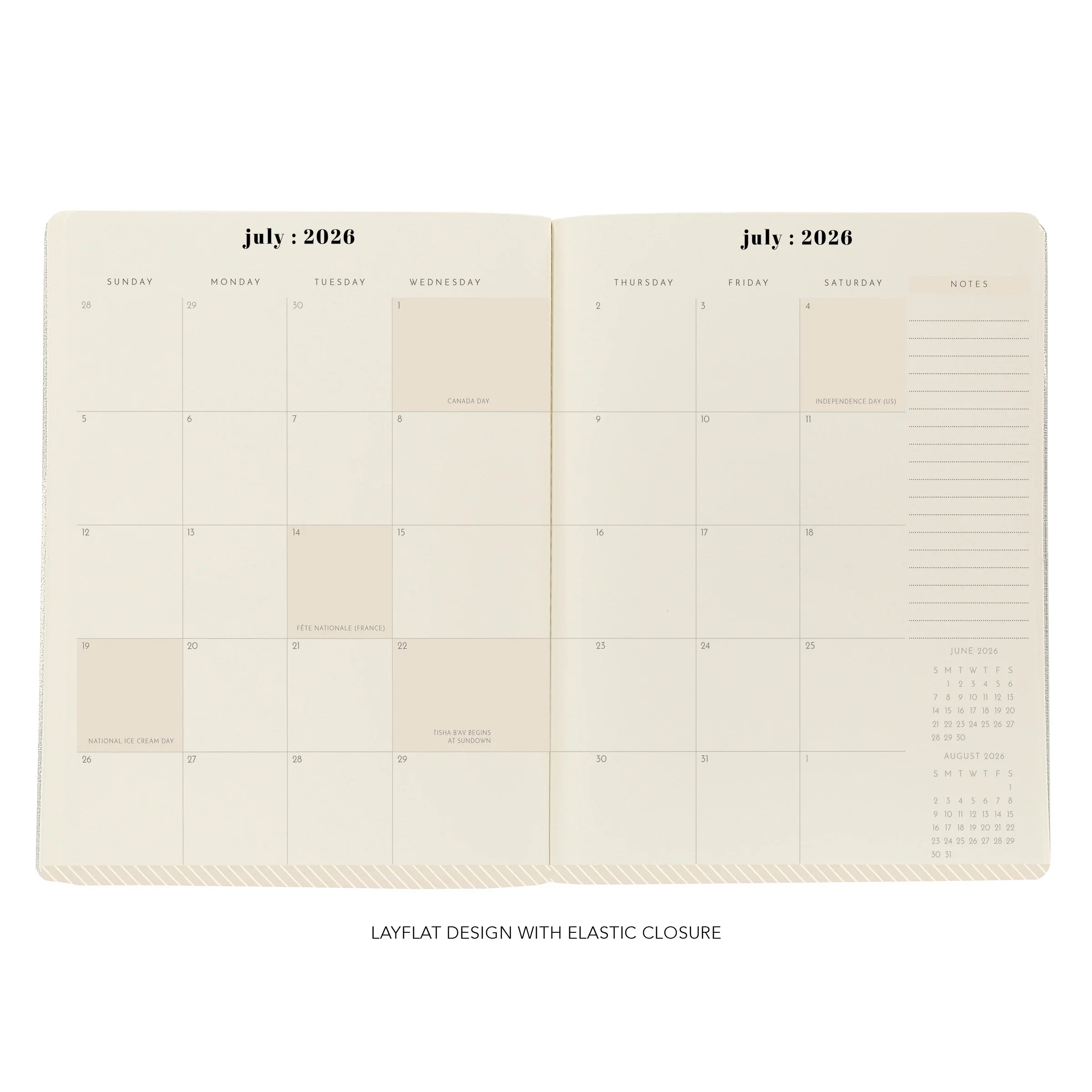 GRPH Dashes 2027 Engagement Calendar