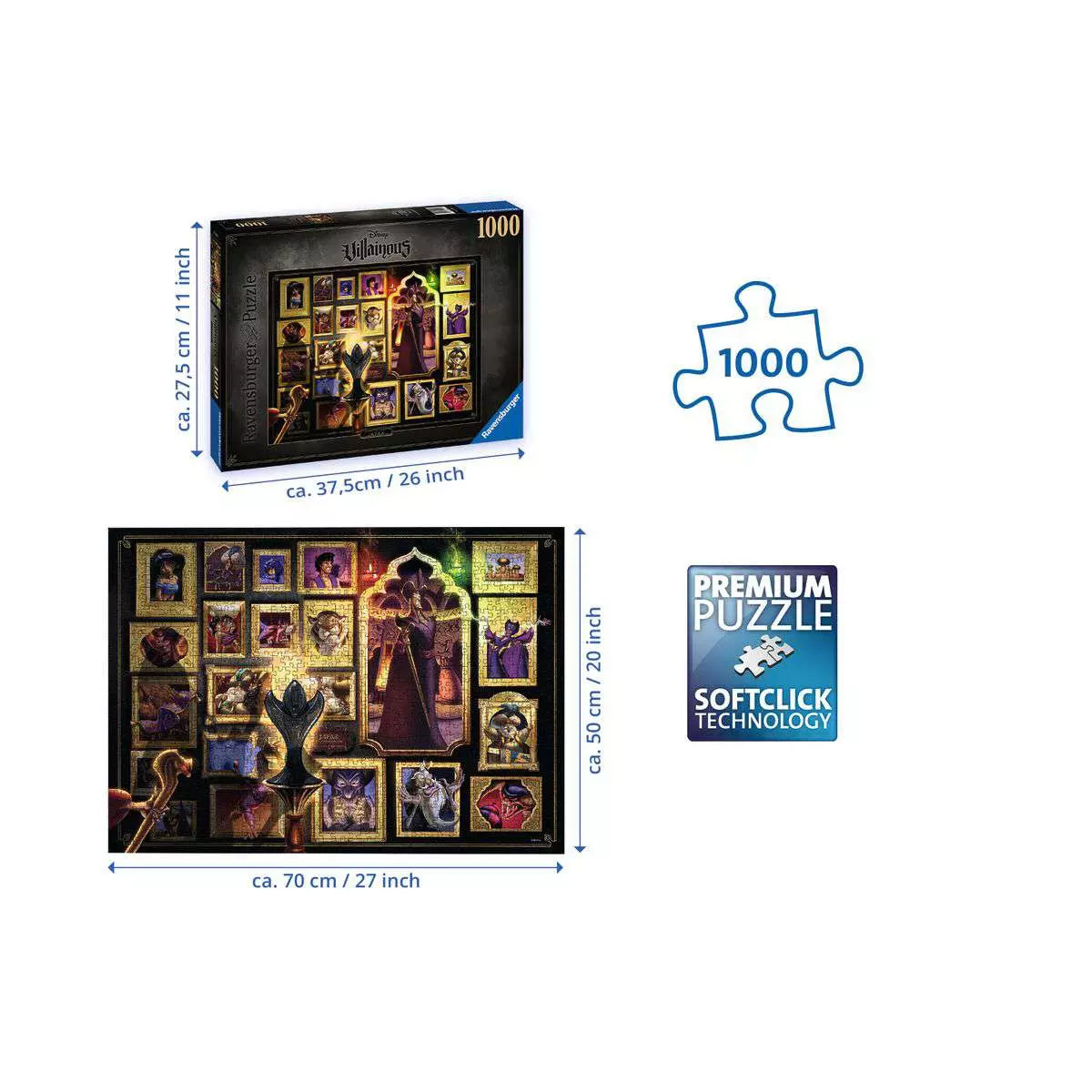 Disney Villainous: Jafar 1000 Piece Puzzle