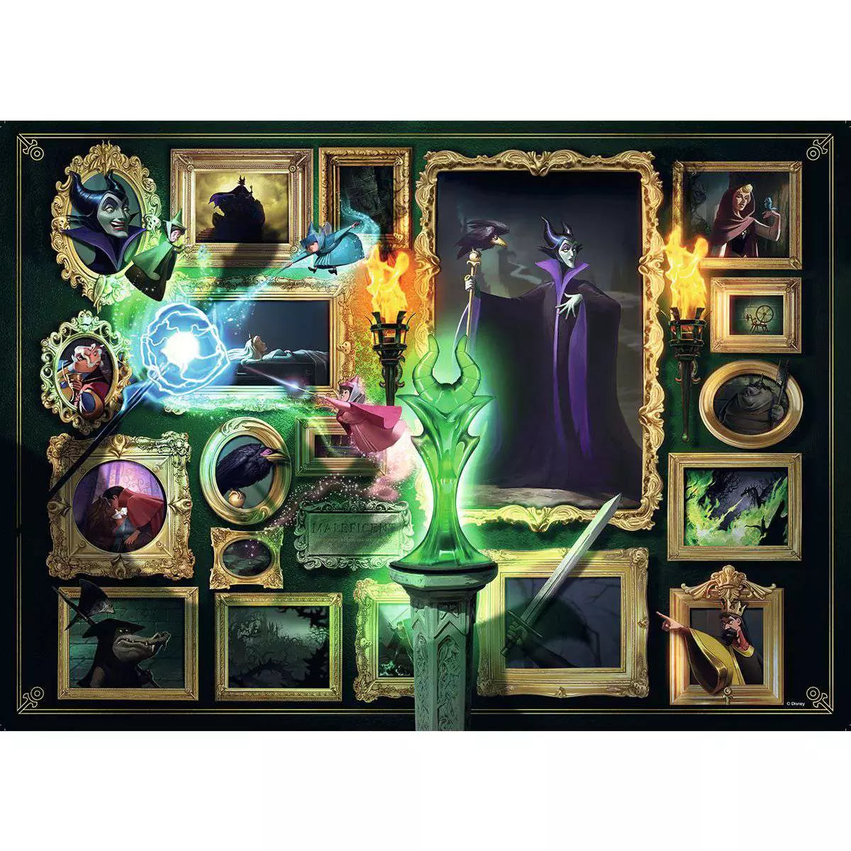 Disney Villainous: Maleficent 1000 Piece Puzzle