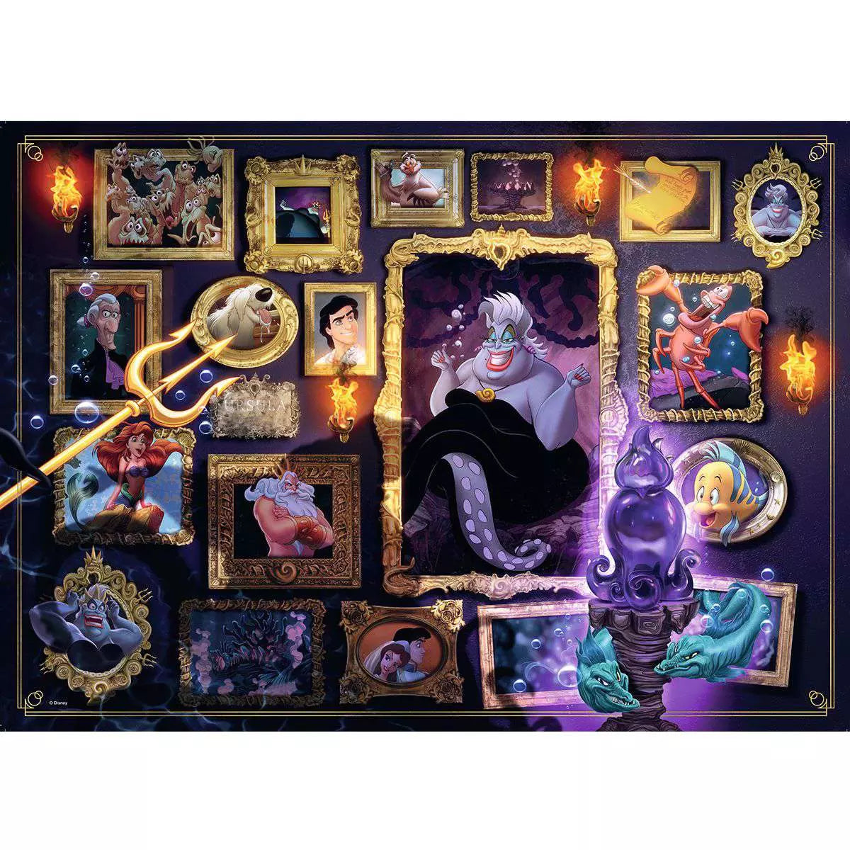 Disney Villainous Ursula 1000 Piece Puzzle