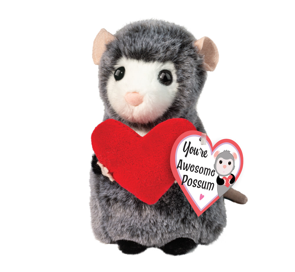 Valentine Possum With Heart