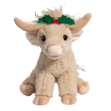 Laddie Holiday Highland Cow Mini Soft