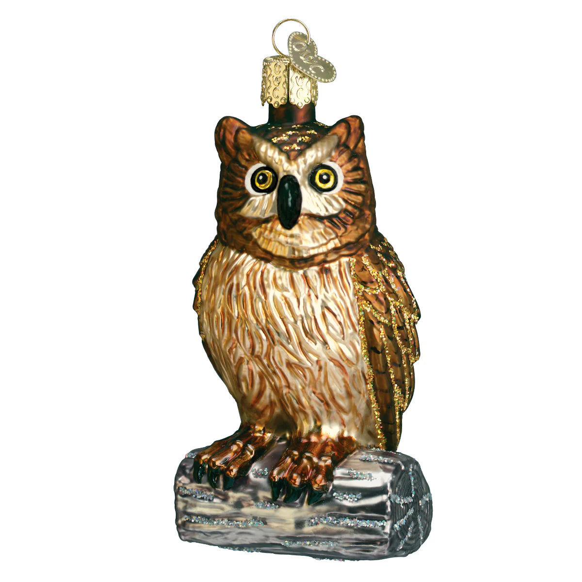 Old World Christmas Wise Old Owl Ornament