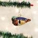 Old World Christmas Wood Duck Ornament    