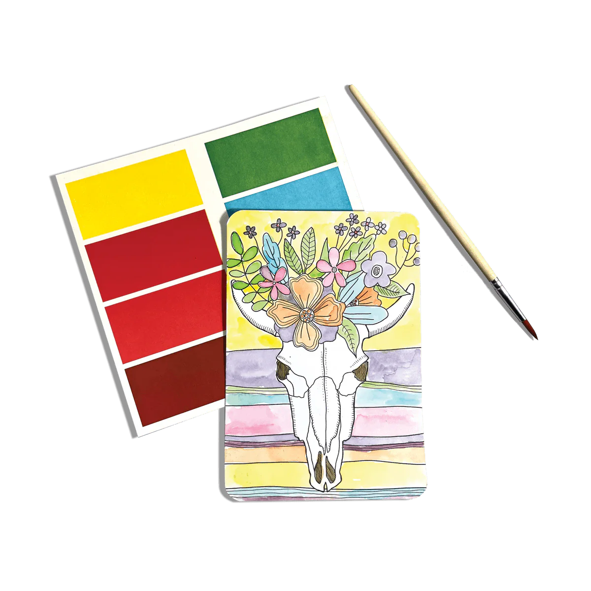 OOLY Desert Get Away Scenic Hues DIY Watercolor Art Kit