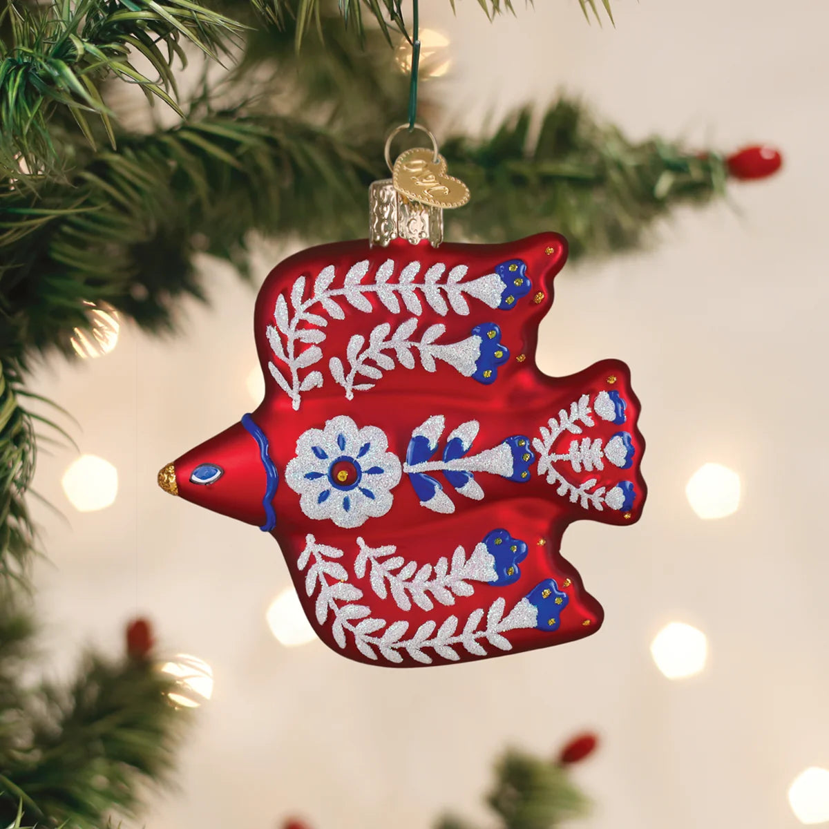 OWC Folkfeather Thrush Ornament
