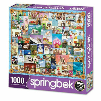 SPRGBK Animal Quackers 1000 Piece Puzzle