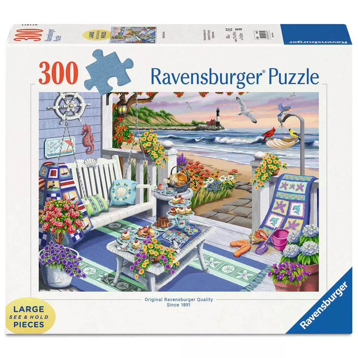 Seaside Sunshine Large Format 300 Piece Puzzle