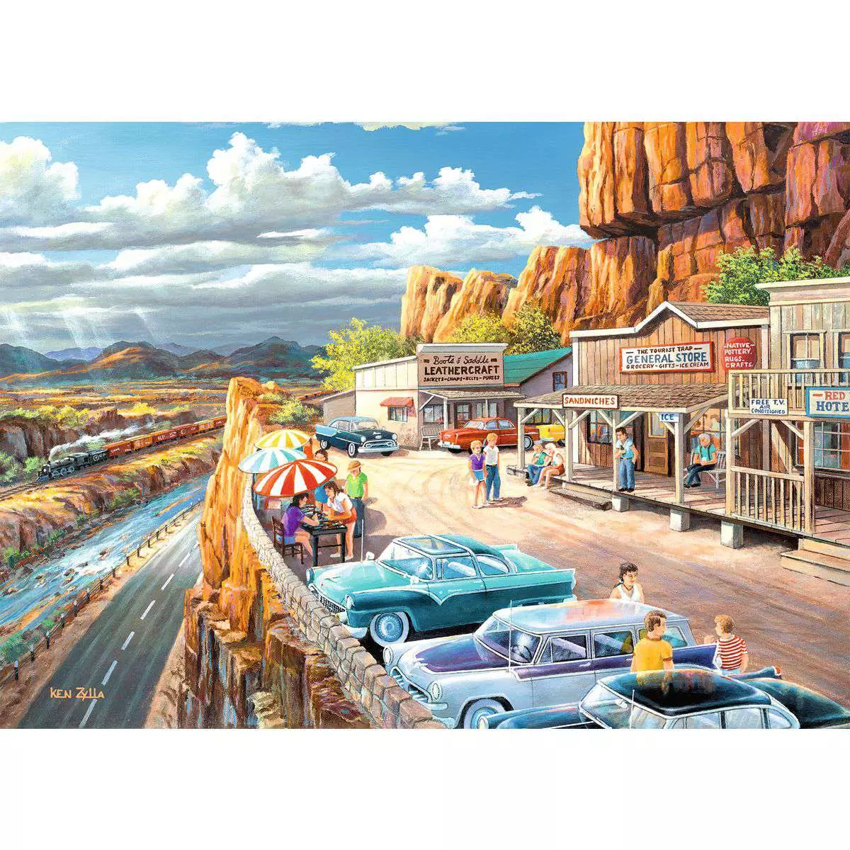 Scenic Overlook 500 Piece Large Format Puzzle